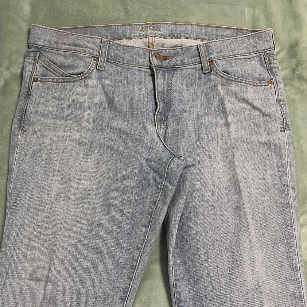 The Diva 90’s Women’s Bootcut Jeans Size 14 Light Wash Denim Classic Blue